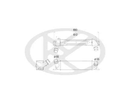 Інтеркулер KOYORAD IA810122