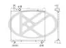 Радіатор двигуна (мкпп) TOYOTA HIACE / COMMUTER V, HIACE IV, HIACE V 2.5D 08.01- KOYORAD PL012578R (фото 1)