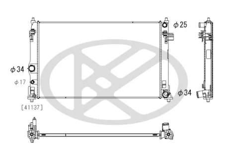 Фото автозапчасть KOYORAD PL013917 Автозапчасть KOYORAD PL013917