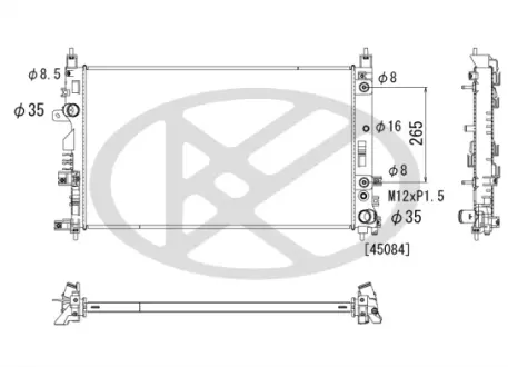 Радиатор KOYORAD PL023607