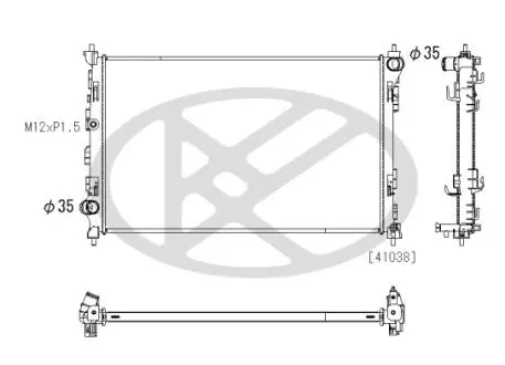 Радіатор KOYORAD PL023907