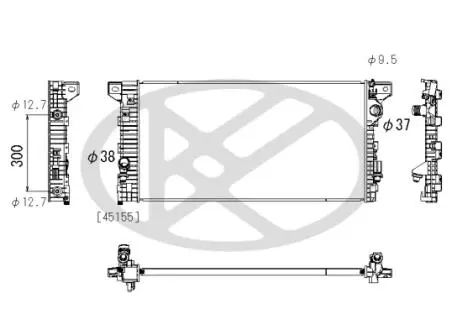 Радіатор KOYORAD PL323190