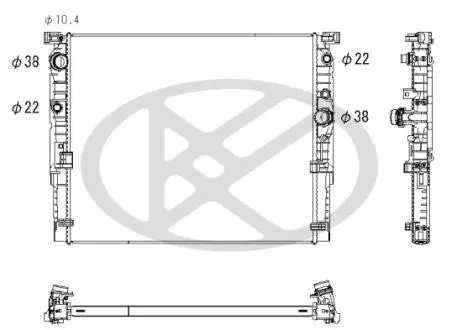 Радиатор KOYORAD PL423361R