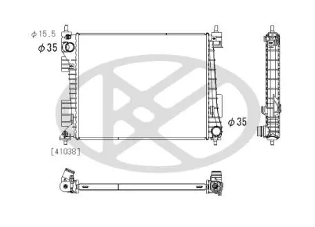 Радіатор двигуна HYUNDAI I20 III 1.0 08.20- KOYORAD PL813920