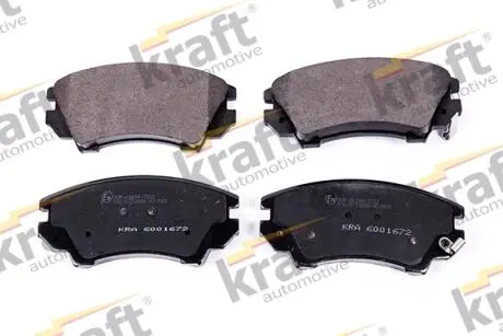 Тормозные колодки дисковые 24412 KRAFT 6001672