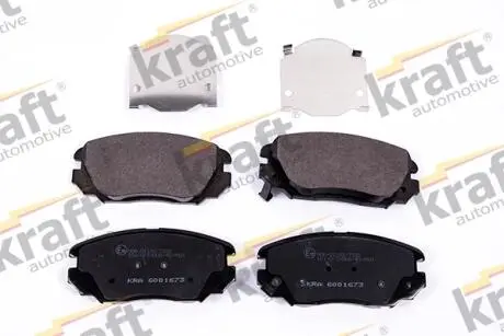 Тормозные колодки дисковые 24415 KRAFT 6001673