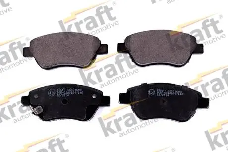 Тормозные колодки дисковые 23982 KRAFT 6001698