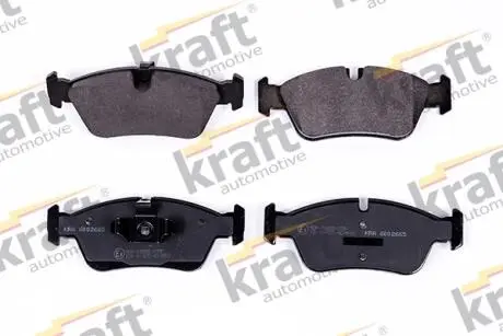 Тормозные колодки дисковые 21925 KRAFT 6002665