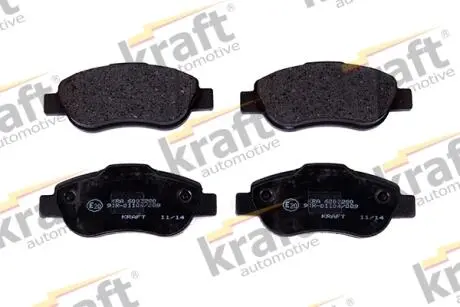 Тормозные колодки дисковые 24072 KRAFT 6003280
