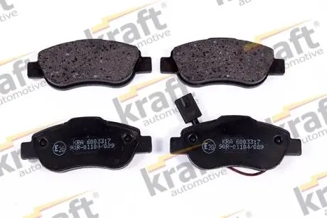 Гальмівні колодки дискові 24072 KRAFT 6003317