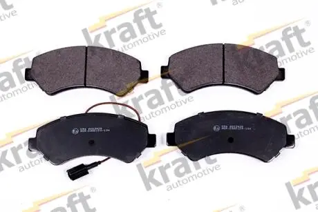 Тормозные колодки дисковые 24466 KRAFT 6003428