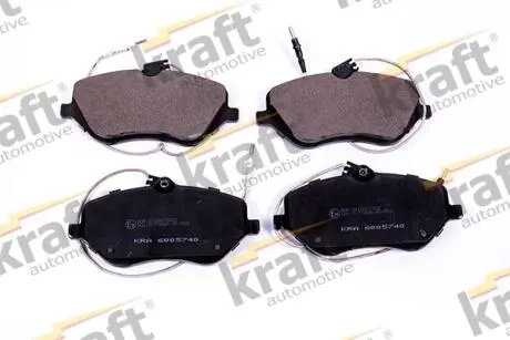 Тормозные колодки дисковые 24133 KRAFT 6005740