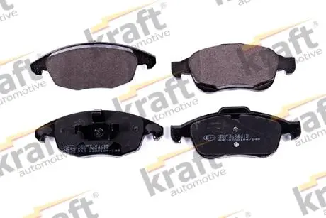 Тормозные колодки дисковые 24538 KRAFT 6005916
