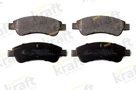 Тормозные колодки дисковые KRAFT 6006051