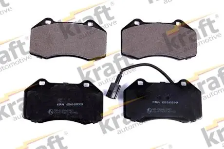 Тормозные колодки дисковые 24162 KRAFT 6006899