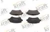 Тормозные колодки дисковые 23615 KRAFT 6008595 (фото 1)