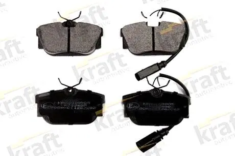 Тормозные колодки дисковые KRAFT 6010905