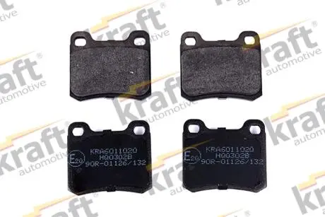 Гальмівні колодки дискові MERCEDES W201 KRAFT 6011020