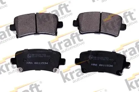 Гальмівні колодки дискові 24421/24422 KRAFT 6011534