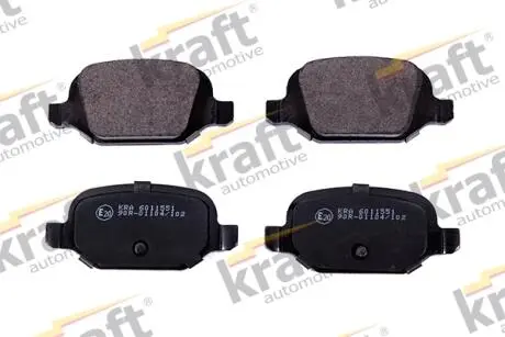 Тормозные колодки дисковые 23601 KRAFT 6011551