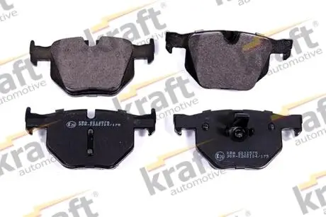 Тормозные колодки дисковые 23550 KRAFT 6012575