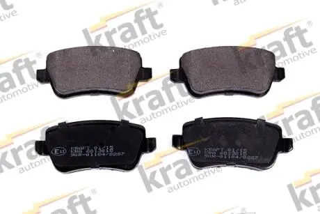 Тормозные колодки дисковые KRAFT 6013015