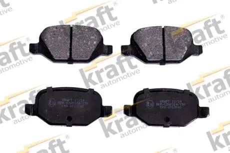 Тормозные колодки дисковые 23517 KRAFT 6013040