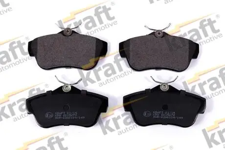 Тормозные колодки дисковые 24578 KRAFT 6015672