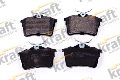 Тормозные колодки дисковые 24765 KRAFT 6015905