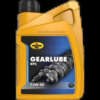 Олива трансмісійна GEARLUBE RPC 75W-80 1л KROON OIL 01210