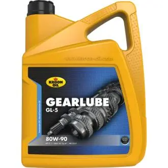 Масло трансмиссионное GEARLUBE GL-5 80W-90 5л KROON OIL 01325