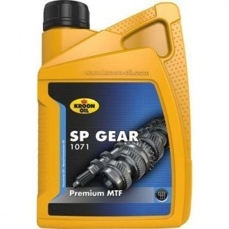 Трансмиссионное масло SP Gear 1071 GL-5 75W-85 синтетическое 1 л KROON OIL 33949