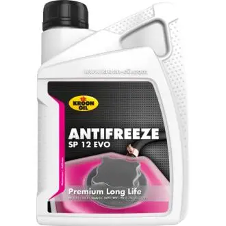 Антифриз концентрат фіолетовий G12+ 1 л Antifreeze SP 12 EVO KROON OIL 36995