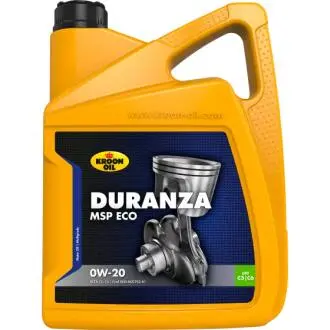 Олива моторна DURANZA MSP ECO 0W-20 5л KROON OIL 37126
