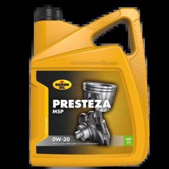 Масло моторное Presteza MSP 0W-30 5л KROON OIL 37320