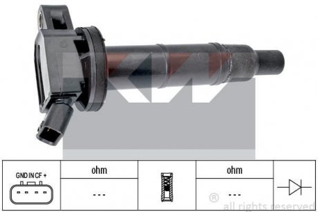 Котушка запалення KW 470466