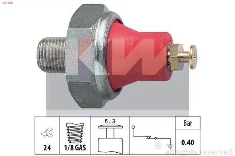 Датчик давления смазки KW 500016