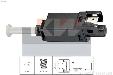 Выключатель фонаря сигнала тормоза KW 510056