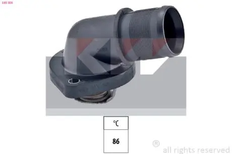 Термостат системы охлаждения KW 580308