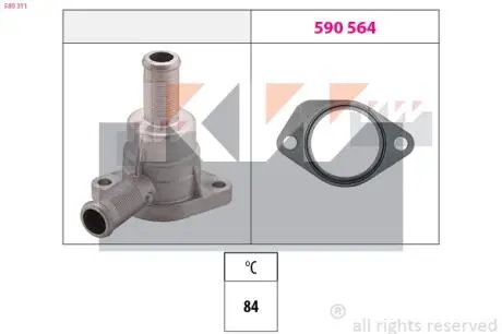 Термостат системи охолодження KW 580311