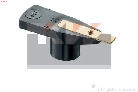 Бігунок розподілювача запалення KW 928022