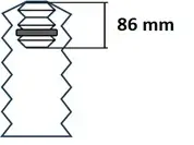 Захисний комплект амортизатора KYB 910358