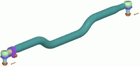 Рулевая тяга поперечная LEMFORDER 11770