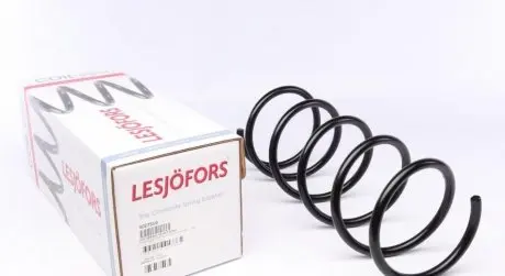 Пружина (передняя) Ford Escort 1.3/1.4/Fiesta 1.8D/DI 95-03 (седан/универсал/нах.зад.часть/фургон)) LESJOFORS 4027559