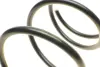 Пружина (передняя) Mitsubishi Carisma 1.8 16V GDI 97-99 (нах. зад. часть/седан)) LESJOFORS 4059231 (фото 2)