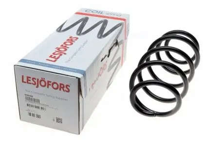 Пружина (передняя) VW Golf V/VI 1.4TSI/1.8TSI/1.9TDI/2.0FSI 03-13 (унив/накл.)/Jetta III/IV 05- LESJOFORS 4095082