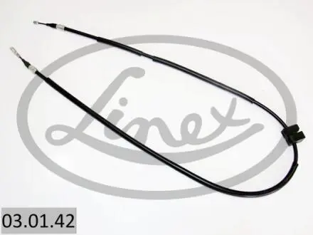 Трос ручника (R) Audi A8 94- (1720/1560mm) 03.01.42 LINEX 030142