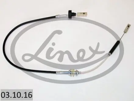 Трос сцепления Audi 100 1.8 82-91 (1264/734 мм)) LINEX 03.10.16