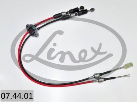Трос куліси Chevrolet Aveo 1.2 05- (1185+910 мм) LINEX 07.44.01 (фото 1)