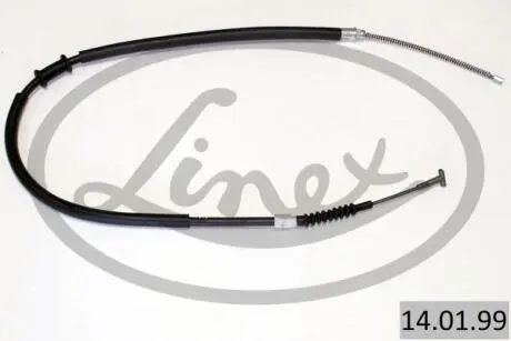 Трос ручного тормоза LINEX 140199